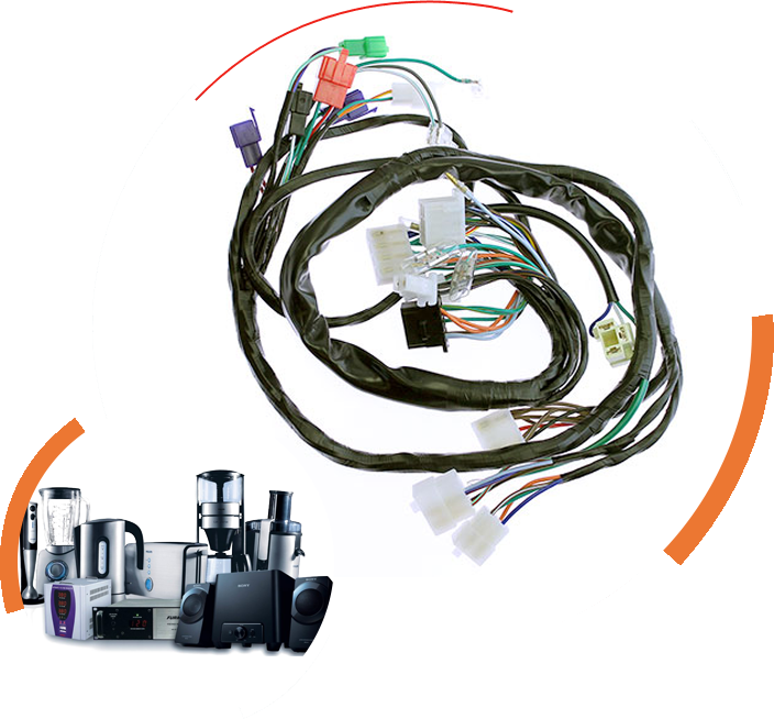 Home appliances wiring harness